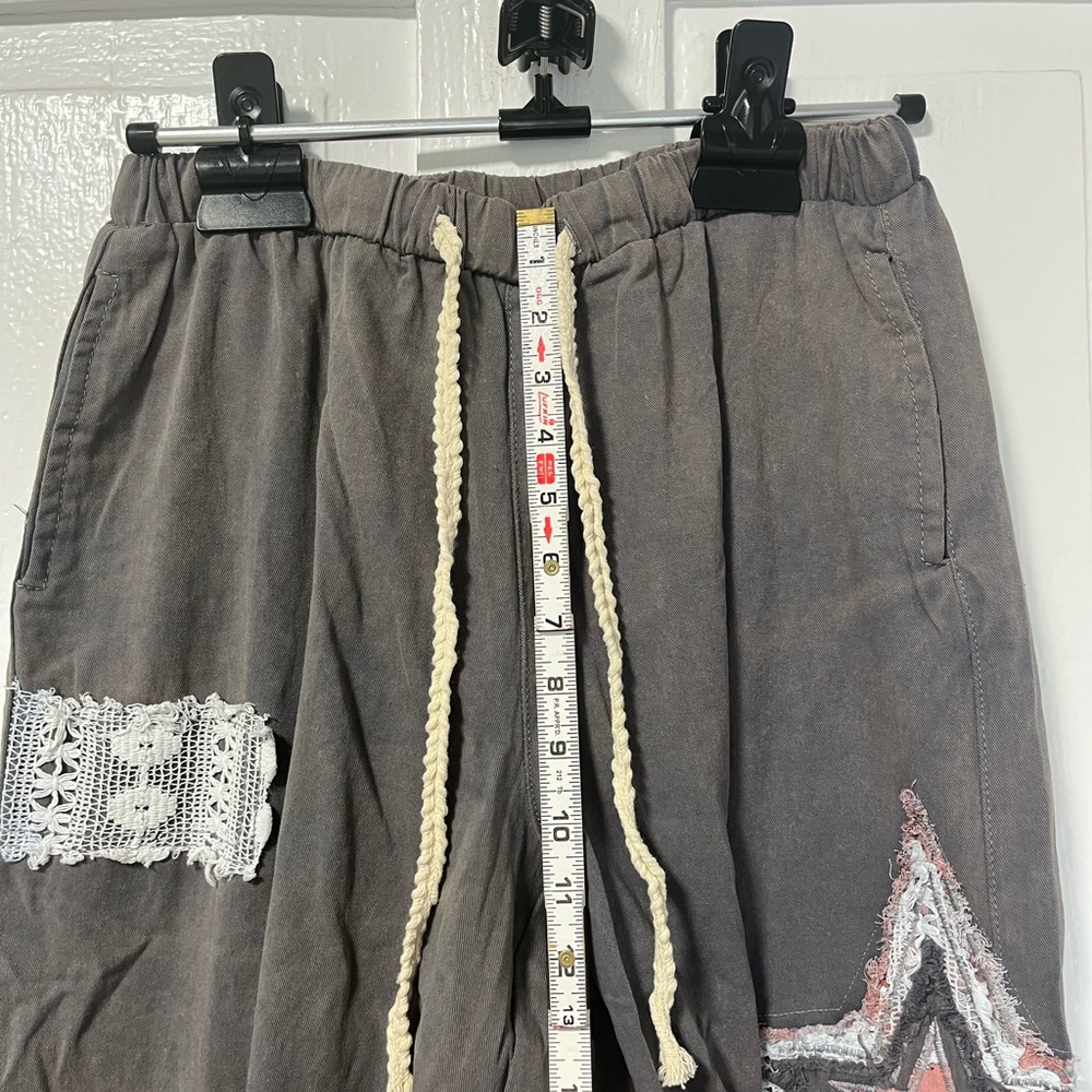 POL Gray Star-Patterned Pants - Picture 10 of 11